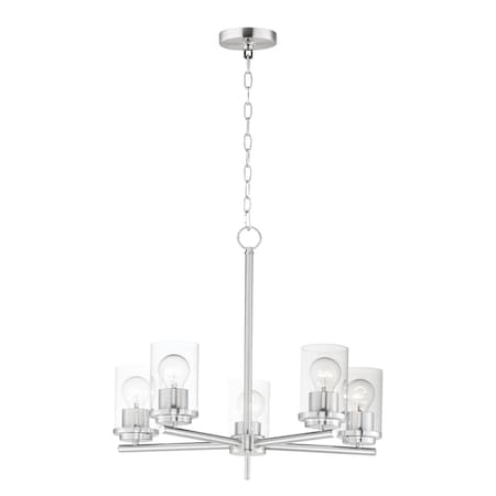 Maxim Lighting Corona 5-Light Chandelier 10205CLSN